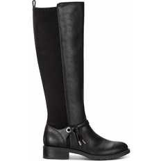 Women Riding Shoes Style & Co Verrlee - Black Smooth