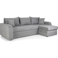 4 Seater - Corner Sofas Honeypot Kris Universal Grey Sofa 230cm 4 Seater