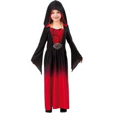 Hisab Joker Maskerad Dräkter & Kläder Hisab Joker Kid's Dress with Hood Red