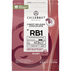 Callebaut Ruby Chocolate RB1 Callets 2500g 1pack