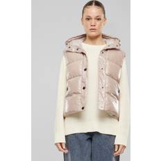 Dam - Rosa Västar Urban Classics UC Ladies UC Recycled Shiny Puffer Vest - Pink