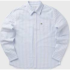 Lacoste Paidat Lacoste Regular Fit Striped Oxford Shirt - Blue/White