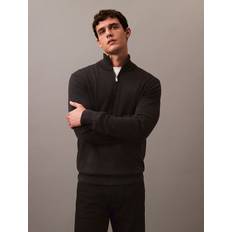 Calvin Klein Sweaters Calvin Klein Men's Quarter Zip Sweater - Gunmetal Heather