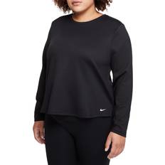 Elastano/Lycra/Spandex Monos Women's Therma-Fit Long Sleeve Top - Black