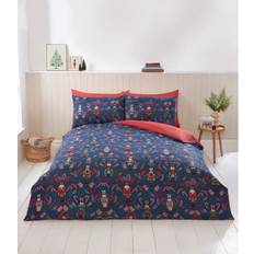 Rapport Home Nutcracker Duvet Cover Blue (220x230cm)