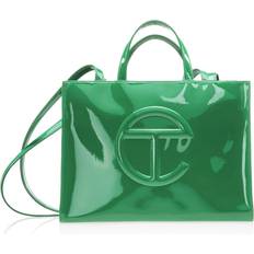 Telfar Bags Telfar Medium Shopping Bag - Greenscreen Patent