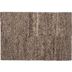 Läder Mattor Woood Matta Efia Brun 170x240 cm Brun cm