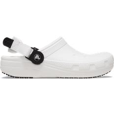 Classic Slip Resistant Work Clog - White
