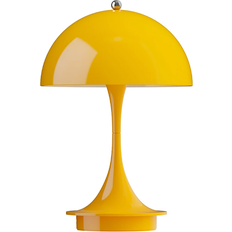 Belysning Louis Poulsen Panthella Portable V3 Opaque Yellow Bordlampe 23.8cm