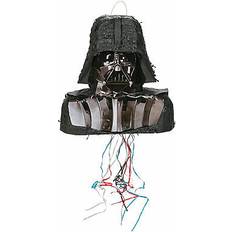 Black Piñatas Hallmark 3D Darth Vader Pull-String Pinata 17 x 18 in