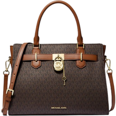 Michael kors hamilton Michael Kors Hamilton Medium Logo Satchel - Brown