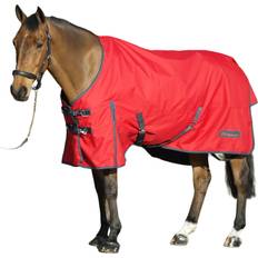 Whitaker Rastrick Standard-Neck Horse Turnout Rug - Red