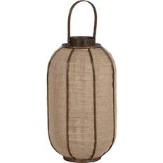 Bamboo Candlesticks, Candles & Home Fragrances Home ESPRIT Natural Jute Bamboo 31.5 x 31.5 x 53 cm Candle Holder