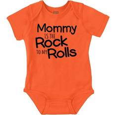 Bodysuits Brisco Brands Funny Mommy Is The Rock To My Rolls Romper