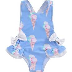 Swimwear Musos Baby Girl Tankini Swimsuit - Ice Cream Print