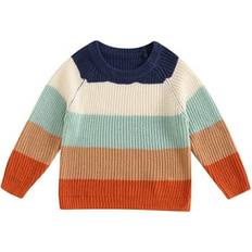 18-24M Knitted Sweaters Children's Clothing Suealasg Baby Boys Knit Sweater - Contrast Color