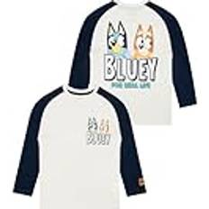 Florals T-shirts Bluey Bingo Long Sleeve T-Shirt - Off White