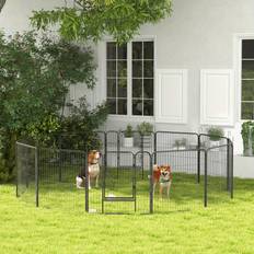 Pets Temu Heavy Duty Dog Pen 12 Panels 80 cm