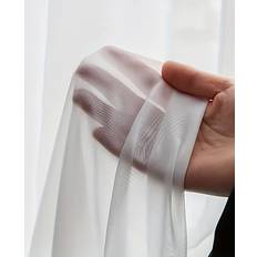 Gardiner & Tillbehör Temu Chiffon Semi Sheer Curtain 1 pc