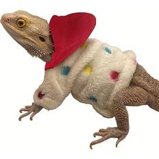 Pets Temu Handmade Bearded Dragon Hoodies Cozy Cotton