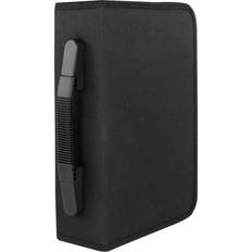 Optical Storage Temu Cd Case Disc Carry Case 120 Disc Capacity Holder Protector Cd Dvd Binder Wallet Large Dvd Storage Case Protective Bag Cd Dvd Storage Black