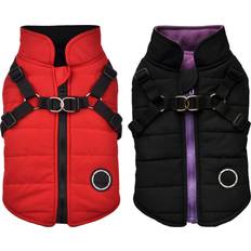 Pets Temu Padded Dog For And Red