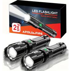 Temu Led Flashlights 2-Pack 18650