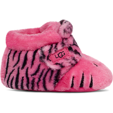 Fleece Indoor Shoes UGG Baby Bixbee Tiger Stuffie Ankle - Carnation