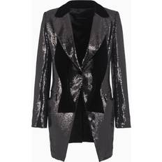 Black Blazers Emporio Armani Blazer Woman - Black