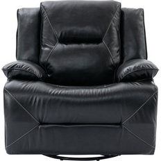 Hokku Designs 360° Swivel Rocking Home Theater Recliner Chair Armchair
