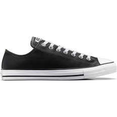 Converse Textile Trainers Converse Chuck Taylor All Star Leather Low Top - Black