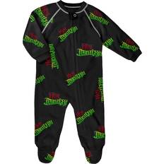 9-12M Pyjamases Outerstuff Raglan Zip Up Sleepsuit - Newborn