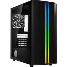 BitFenix Datorchassin BitFenix Fang ARGB Black ATX Semi-Tower Datorlåda