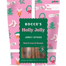 Bocce's Bakery Holly Jolly Jerky Sticks Dog Treats 4 oz