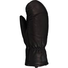 Skinn - Svarta Vantar Hestra Leather Box Mitt - Svart/Grå