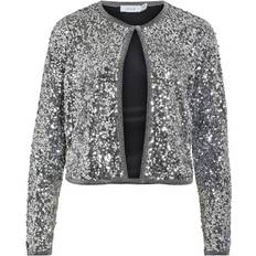 Hopea Neuletakit Vila Strickjacke Viibiza - Silber