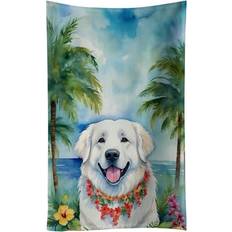 Carolines Treasures Great Pyrenees Luau 25 x 15 in Kitchen Towel