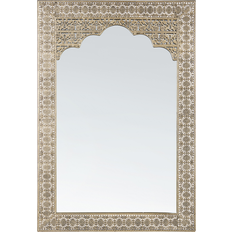 Beliani Pali Gold Wall Mirror 60x90cm