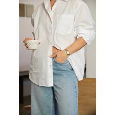 Neo Noir Dame Skjorter Neo Noir Dalma C Poplin Shirt - White