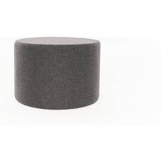 Gråa Sittpuffar Atelier Del Sofa Liarras 58 cm Antracit Sittpuff