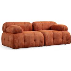 Orange Soffor Andrarum Gilroy Orange Sofa 2 Sits Soffa