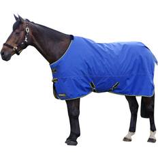 Equestrian HY StormX Original 100 Turnout Rug - Royal Blue/Navy/Yellow