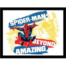 Interior Details Spider-Man Beyond Amazing Framed Poster