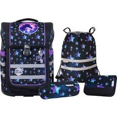 Tasker McNeill Ergo Compacto School Bag Set - Black/Grey