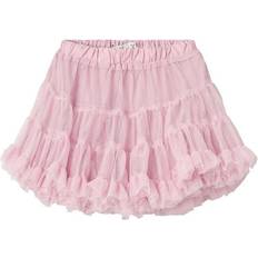 Polyester Kjolar Barnkläder Tyllkjol Tulle Skirt - Rosa