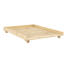 Karup Design Social Bed Frame 180x200 Clear Lacquered