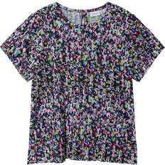 Blomstrede - Piger Bluser & Tunikaer Name It Nipleat Top - Raspberry Rose