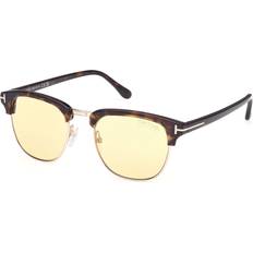 Tom Ford Unisex Sonnenbrillen Tom Ford Henry 52E Tortoiseshell Sonnenbrillen - Herren