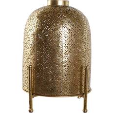 Crystal Candlesticks, Candles & Home Fragrances Home ESPRIT Golden Metal Crystal Candleholder 24 x 24 x 33 cm Candle Holder