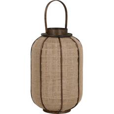 Bamboo Candlesticks, Candles & Home Fragrances Home ESPRIT Natural Jute Bamboo Candleholder 29.5 x 29.5 x 46 cm Candle Holder